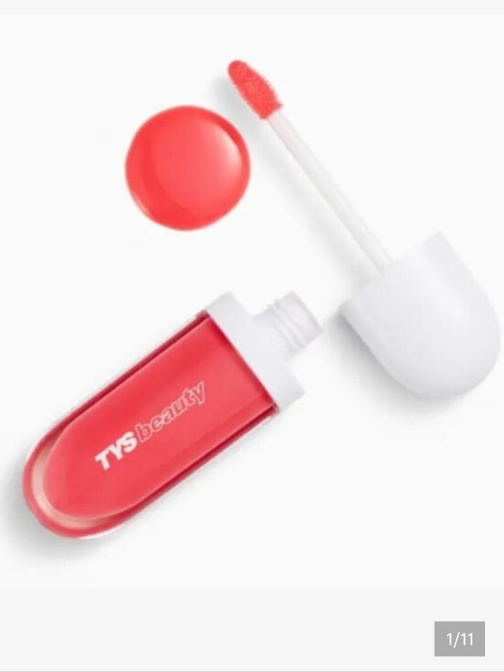 Butter TYS Beauty Lip Gloss - Coral Pink Shine